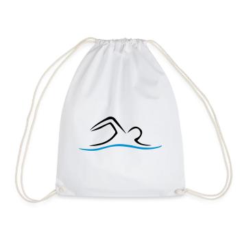 NAGE - Sac de sport léger - blanc - Devant