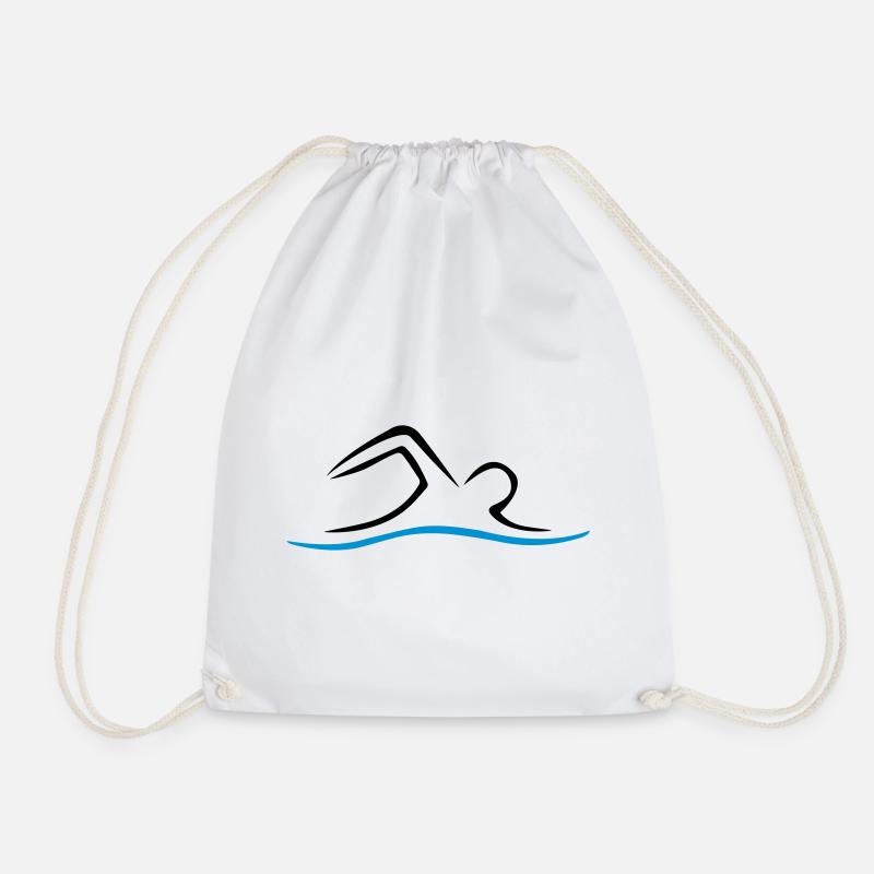 SCHWIMMEN - Turnbeutel - Weiß