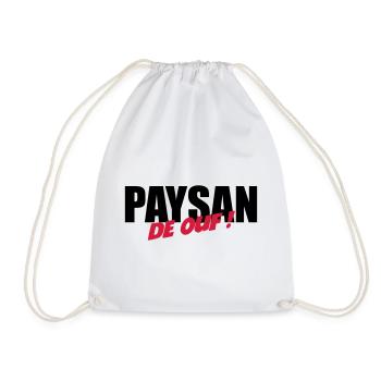 Paysan de ouf ! - Sac de sport léger - blanc - Devant