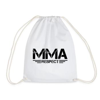 MMA Respect Arts Martiaux Combattant Symbole Icône Équipe - Sac de sport léger - blanc - Devant