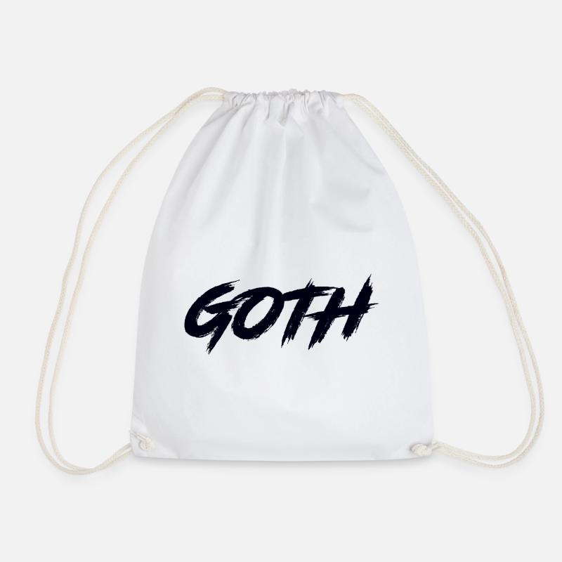 Goth - Turnbeutel - Weiß