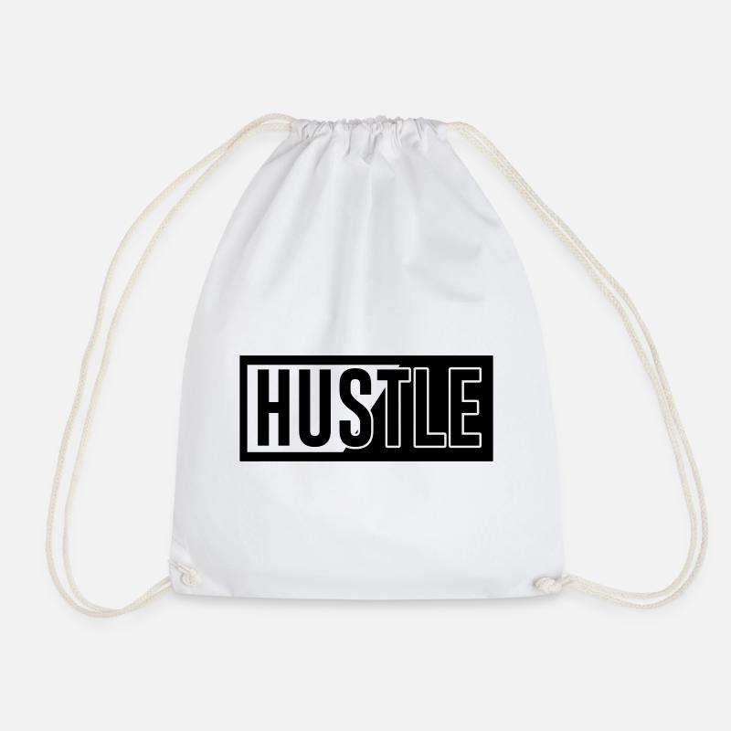 Hustle - Turnbeutel - Weiß