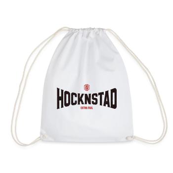 Hocknstad - Drawstring Bag - white - Front