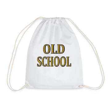 Vieille école - Sac de sport léger - blanc - Devant