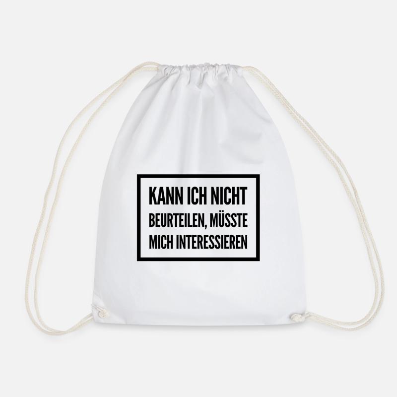 nicht meine Baustellen - Turnbeutel - Weiß