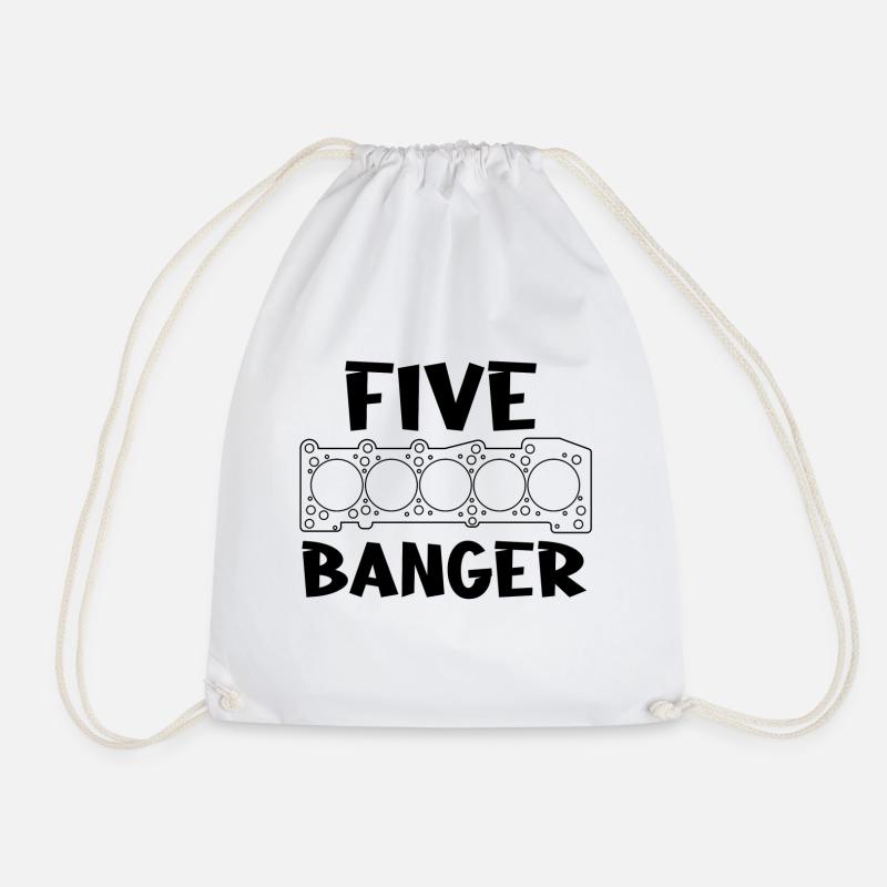 Five Banger - Turnbeutel - Weiß