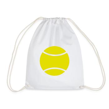 Balle de tennis cadeau sport balle le sport - Sac de sport léger - blanc - Devant