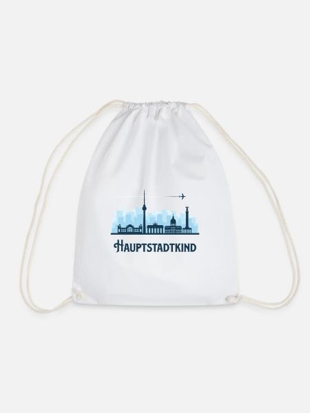 Hauptstadtkind Berlin Berliner Heimat - Turnbeutel - Weiß