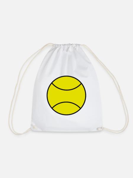 Tennisball Tennisliebhaber Tennisschläger Tennis - Turnbeutel - Weiß