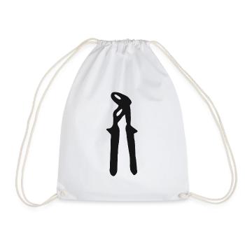 Pinces artisans artisans outil - Sac de sport léger - blanc - Devant