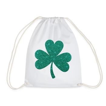 Cadeau de la Saint-Patrick pour les femmes et les filles Shamrock - Sac de sport léger - blanc - Devant