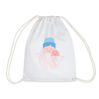 Méduse - Sac de sport léger - blanc - Devant