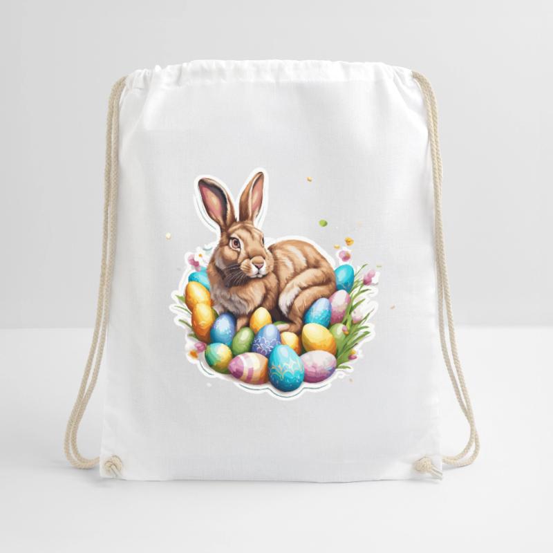Easter Bunny / Easter / Eggs / Holidays / Easter Drawstring Bag