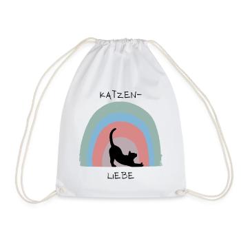 Amour des chats - Sac de sport léger - blanc - Devant