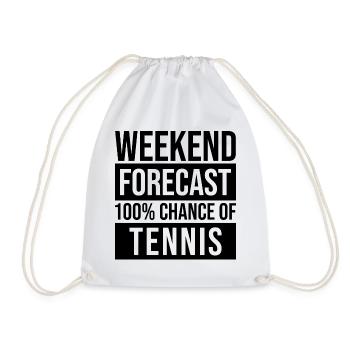 tennis - Sac de sport léger - blanc - Devant