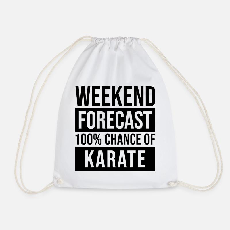 Karate - Turnbeutel - Weiß