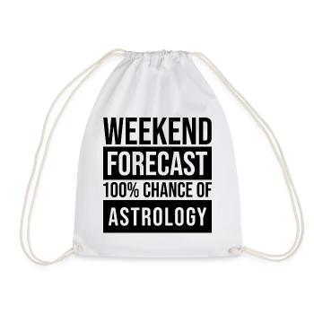 Astrology - Drawstring Bag - white - Front
