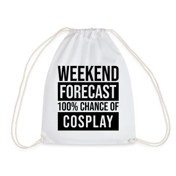 Cosplay - Drawstring Bag - white - Front