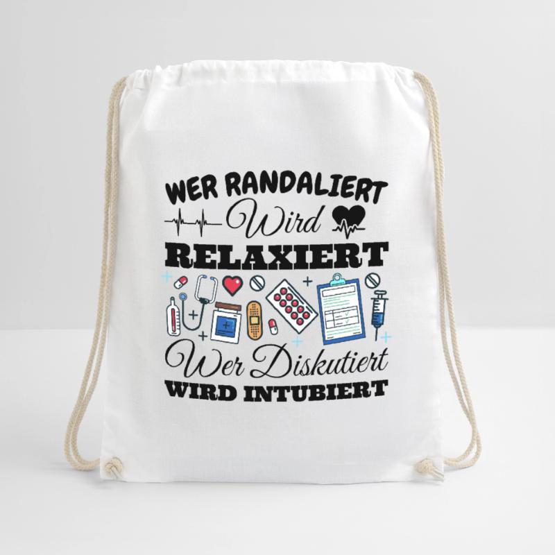 Wer Randaliert Wird Relaxiert Wer Diskutiert Wird Turnbeutel