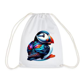 Macareux - Sac de sport léger - blanc - Devant
