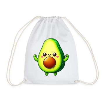 Avocado - Drawstring Bag - white - Front