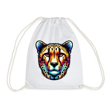 Guépard - Sac de sport léger - blanc - Devant