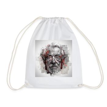 Old Man - Turnbeutel - Weiß - Vorne