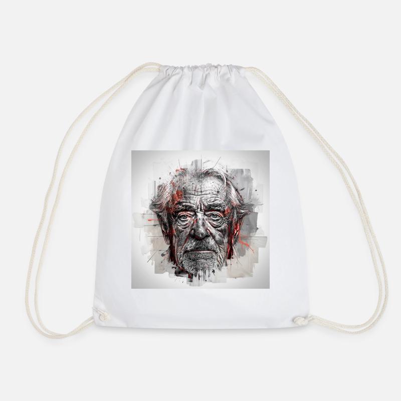 Old Man - Turnbeutel - Weiß