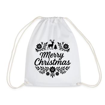 Noël - Sac de sport léger - blanc - Devant