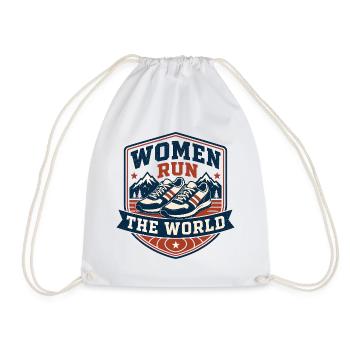 Women Rule the World - Drawstring Bag - white - Front
