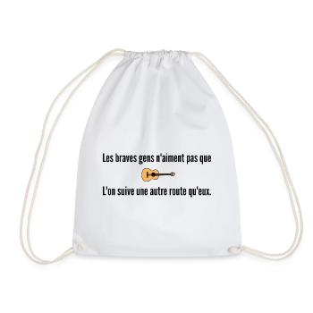 La mauvaise réputation  - Sac de sport léger - blanc - Devant