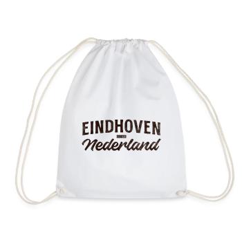 Eindhoven Nederland Script Logo - Turnbeutel - Weiß - Vorne