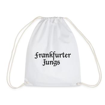 Frankfurter Jungs Frankfurt Design Shirts - Turnbeutel - Weiß - Vorne