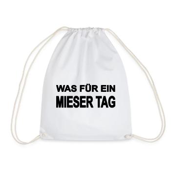 Tag - Turnbeutel - Weiß - Vorne