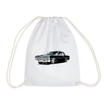 Chevy II Nova Super Sport - Turnbeutel - Weiß - Vorne