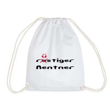 rouillé pensionné / vif - Sac de sport léger - blanc - Devant