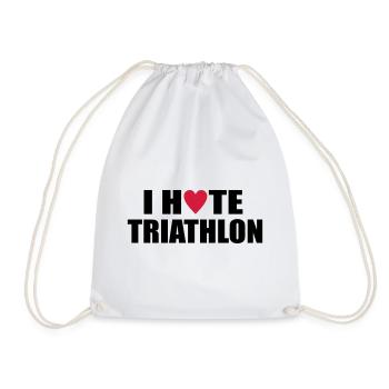 triathlon - Turnbeutel - Weiß - Vorne