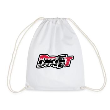 Drift Motorsport - Turnbeutel - Weiß - Vorne