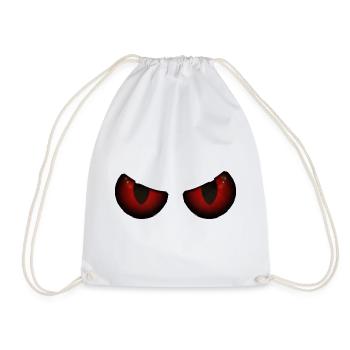 Braise aux yeux rouges - Sac de sport léger - blanc - Devant