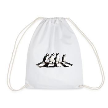 Pingouins - Sac de sport léger - blanc - Devant