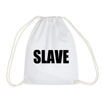 Slave - Turnbeutel - Weiß - Vorne