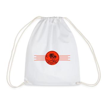 Palm Island Holidays - Drawstring Bag - white - Front