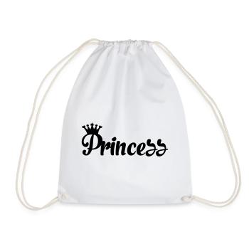 Princess - Turnbeutel - Weiß - Vorne
