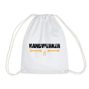 Handwerker - Turnbeutel - Weiß - Vorne