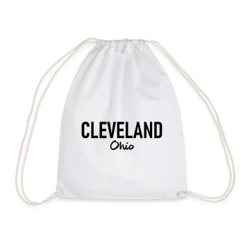 Cleveland - Ohio - États-Unis - États-Unis d’Amérique - Sac de sport léger - blanc - Devant