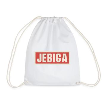 Jebiga Gift Jugo Yugoslavia Tito SFRJ - Drawstring Bag - white - Front