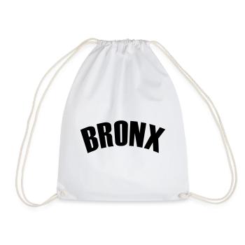 bronx shirt - Turnbeutel - Weiß - Vorne