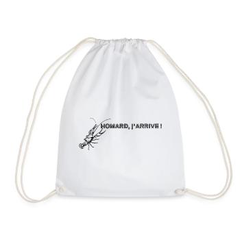 Homard, j'arrive ! - Sac de sport léger - blanc - Devant
