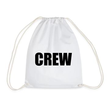Crew - Drawstring Bag - white - Front