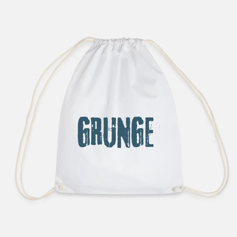 Grunge - Turnbeutel - Weiß